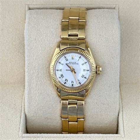 rolex lady oro giallo|Rolex Oyster Perpetual 26 Lady oro giallo .